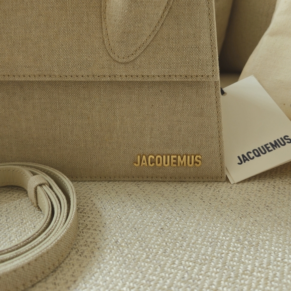 AUTHENTIC BRAND-NEW JAQUEMUS le grand chiquito linen - Picture 6 of 8